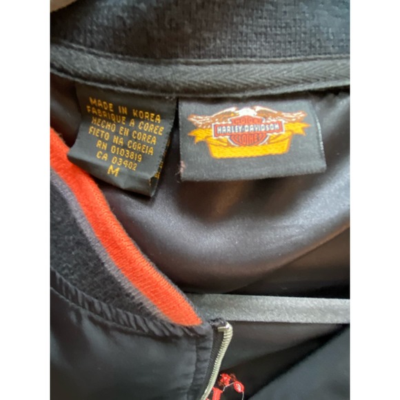 Vintage Harley Davidson 100th Anniversary Zip Jacket Size M* Classic Design WC19 - Picture 8 of 12